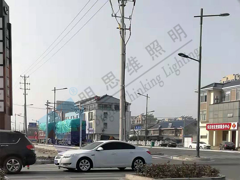 江苏苏州黄埭镇路灯照明项目